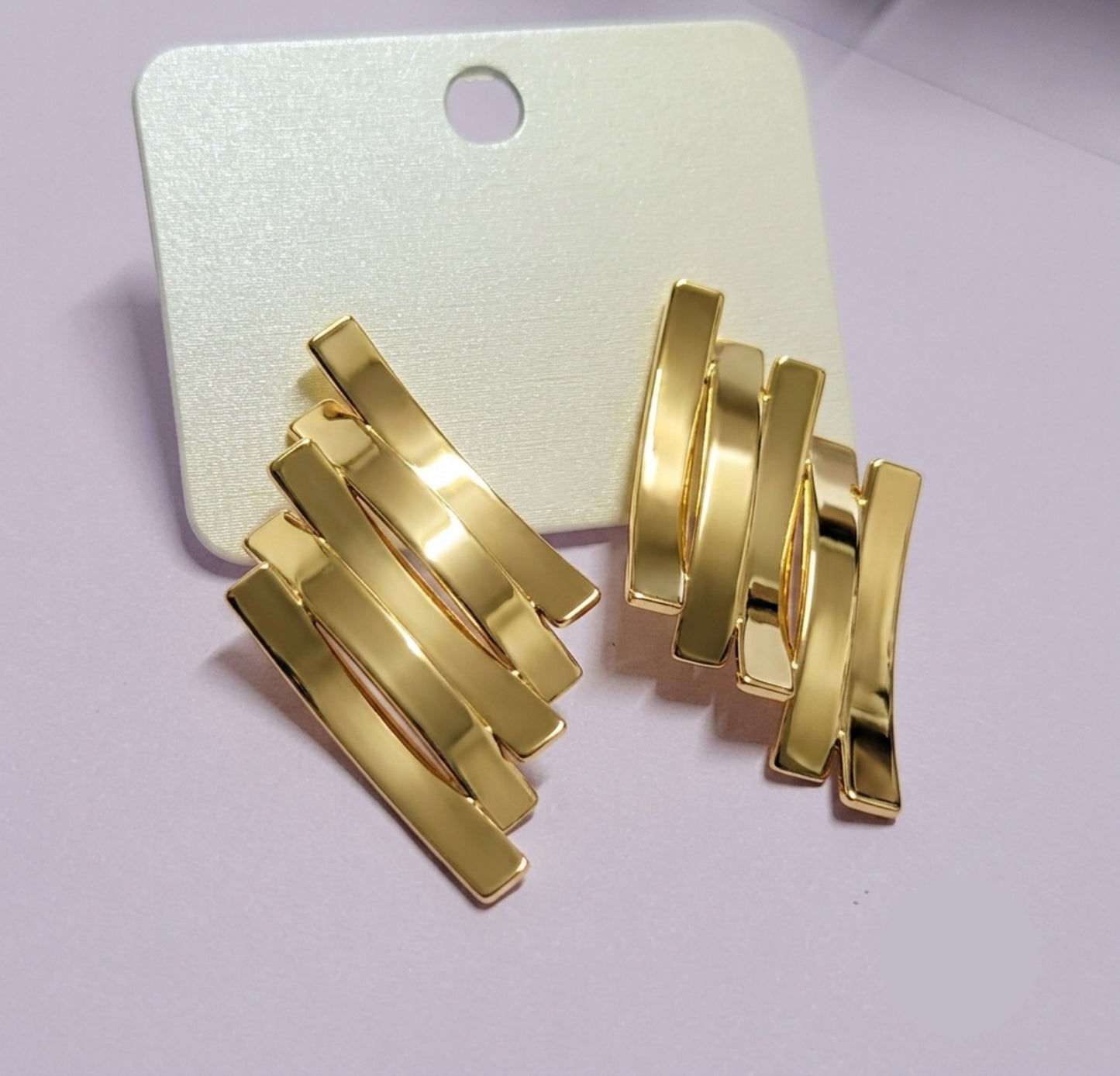 Geometric Bar Earrings