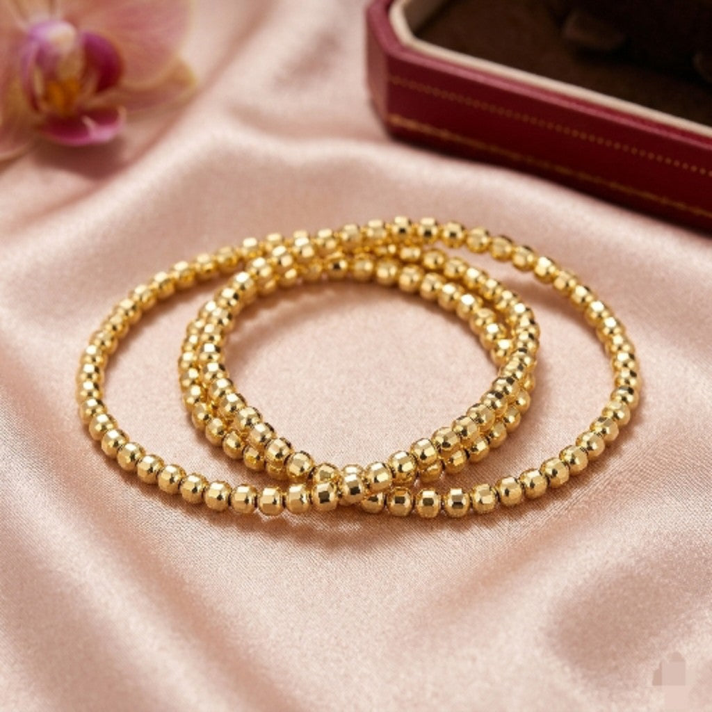 Gold Elastic Bracelets