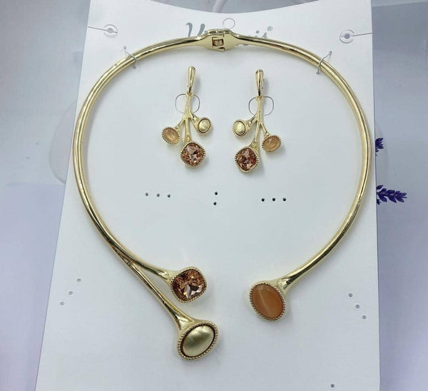 2pcs Gold-plated Cord Set