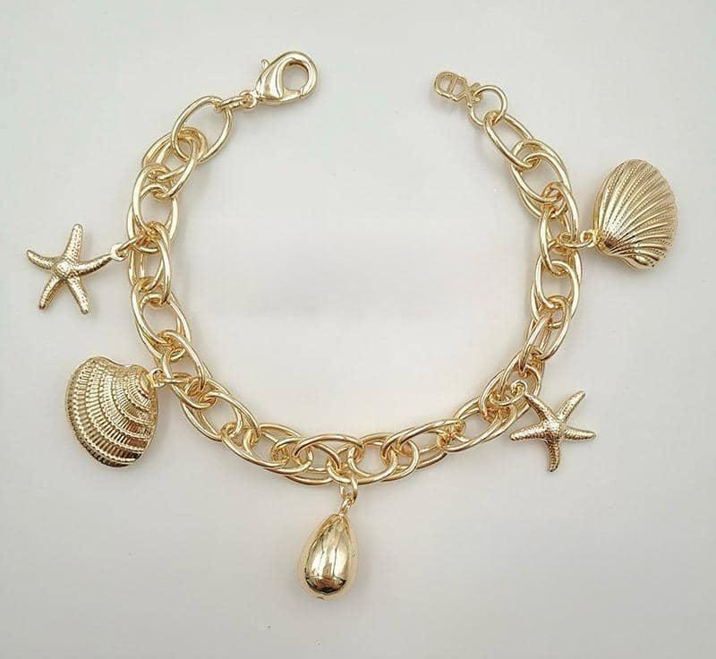 Gold Charms Bracelet