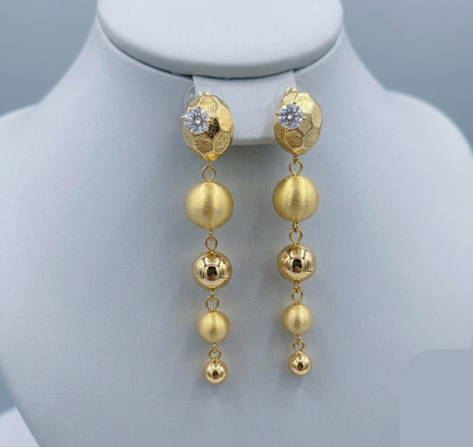 Drop Gold Earrings