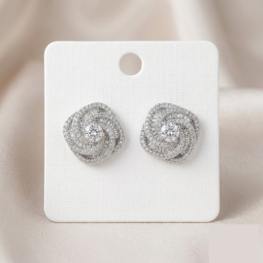 Silver Stud Earrings