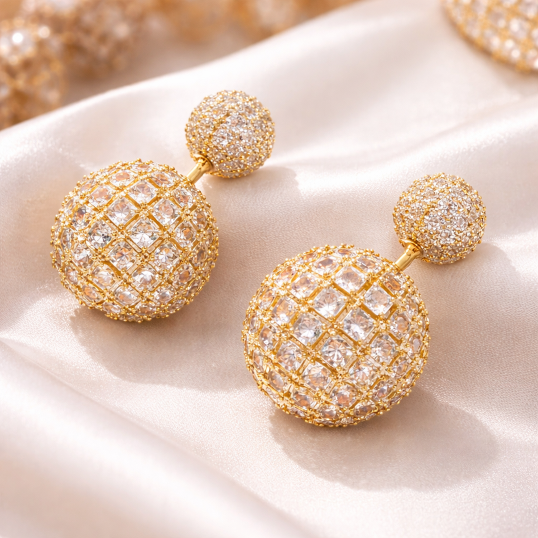 Ball Stud Earrings