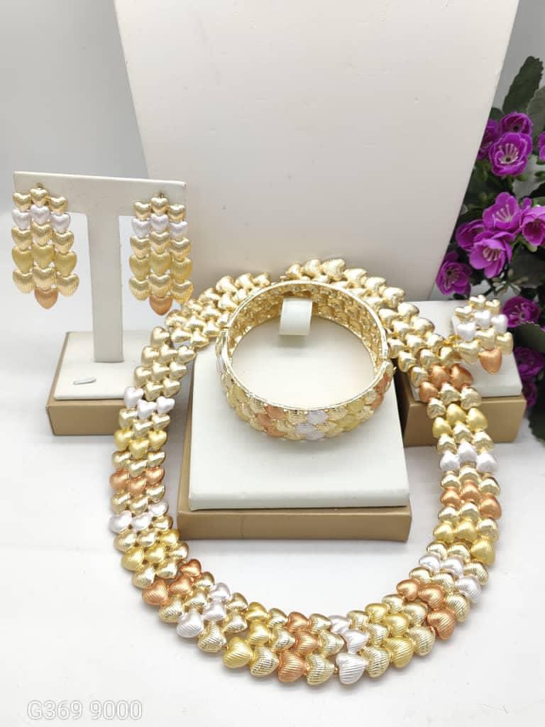 4-Piece Multicolored Jewelry Set