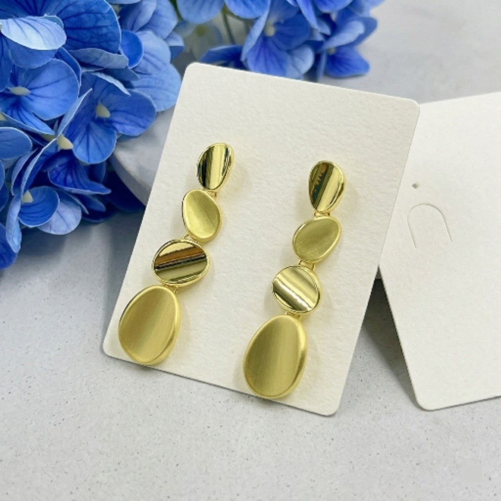 Liquid Gold Drop Earrings