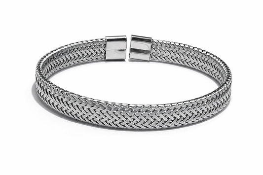 Silver Tone Bangle