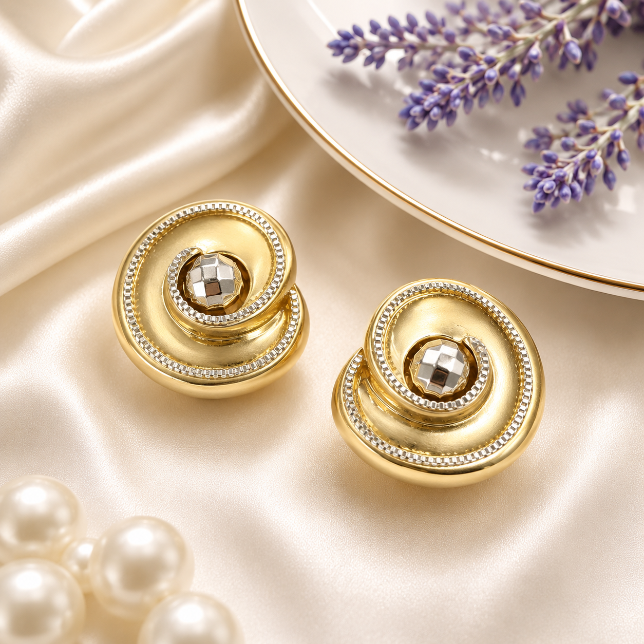 Rose Blossom Earrings