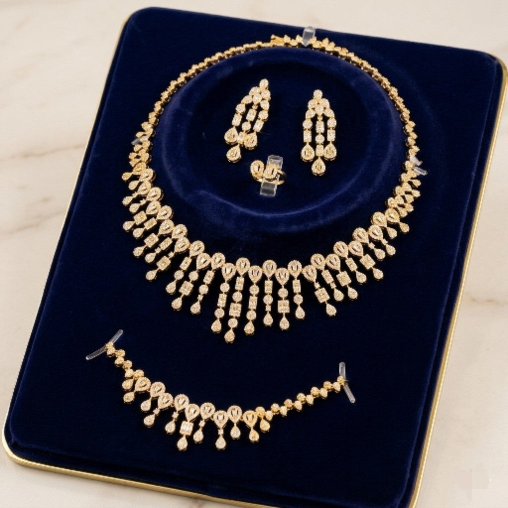 4piece Gold Jewelry